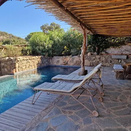 Villa Bergerie #casa Di Petra A Palombaggia Avec Piscine